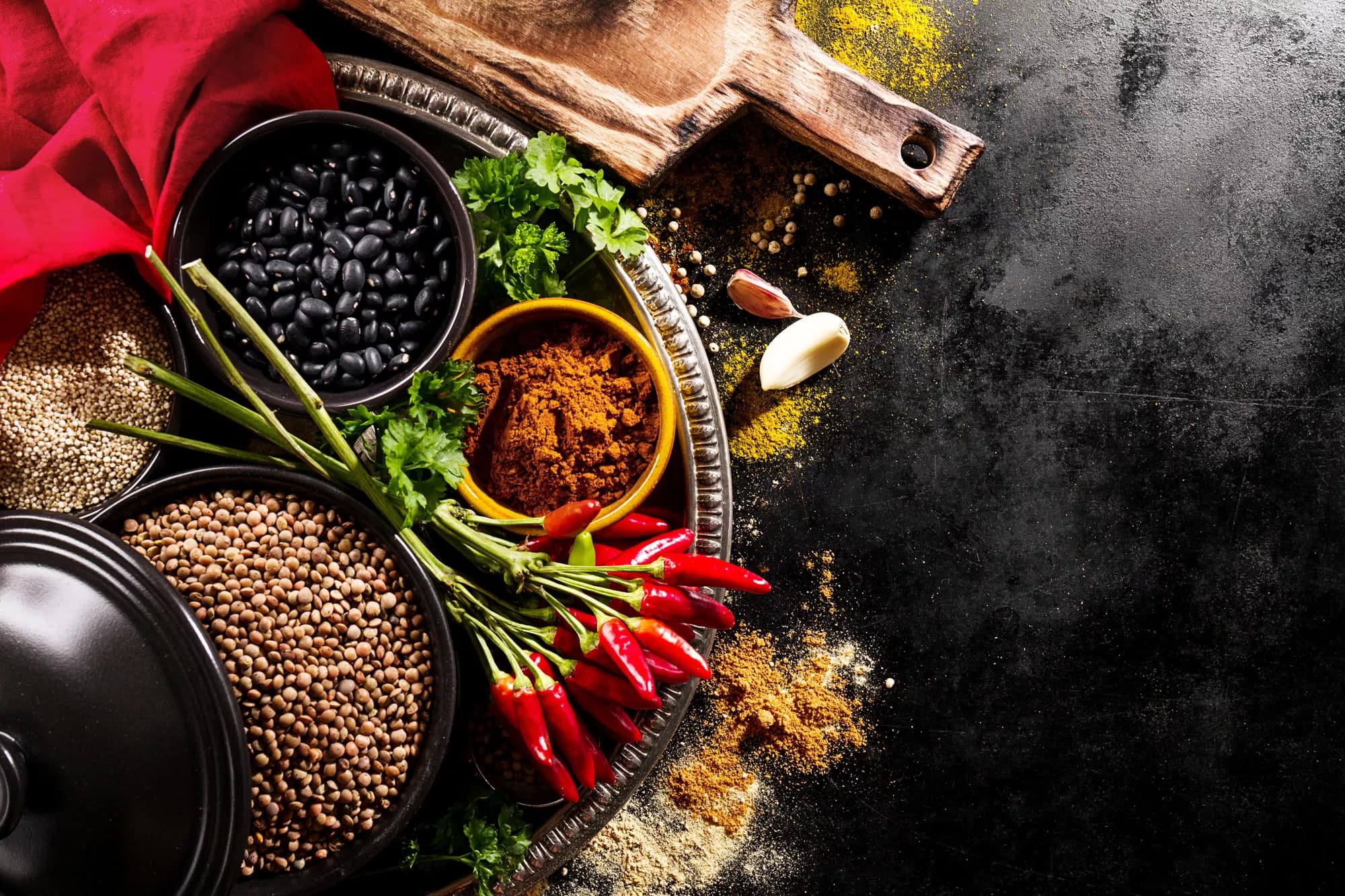 J's Recipe Box - Delicious food background